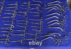 Set of 100 Professional Surgical Medical Instruments With Tray EXC Condition