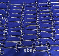 Set of 100 Professional Surgical Medical Instruments With Tray EXC. Condition