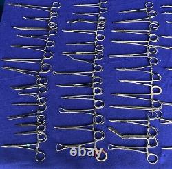 Set of 100 Professional Surgical Medical Instruments With Tray EXC Condition