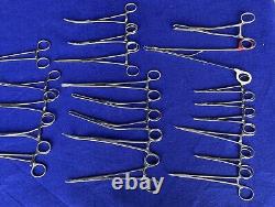 Set of 100 Professional Surgical Medical Instruments With Tray EXC Condition