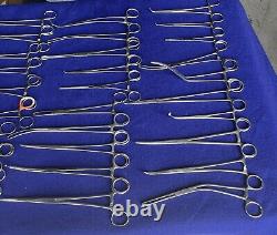 Set of 100 Professional Surgical Medical Instruments With Tray EXC. Condition