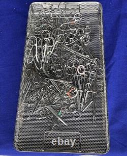 Set of 100 Professional Surgical Medical Instruments With Tray EXC Condition