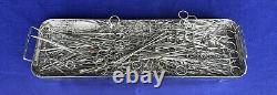 Set of 100 Professional Surgical Medical Instruments With Tray EXC. Condition