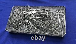 Set of 100 Professional Surgical Medical Instruments With Tray EXC. Condition