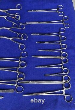 Set of 123 Professional Surgical Medical Instruments EXC. Condition