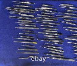 Set of 125 Professional Surgical Medical Instruments With Tray EXC. Condition