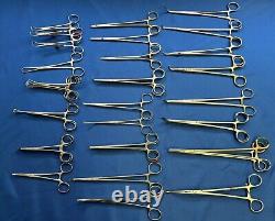 Set of 34 Cardiovascular Instruments PILLING