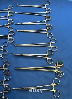 Set of 34 Cardiovascular Instruments PILLING