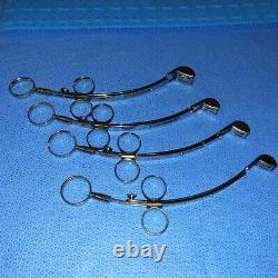 Set of 4 Sklar Surgical ENT Adenotome Set