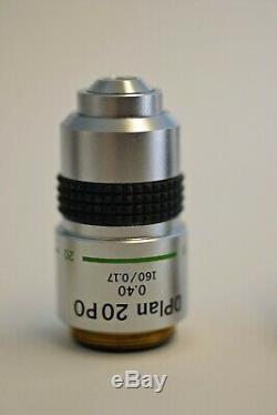 Set of 5 Olympus DPlan PO Microscope Objectives for BH2