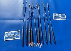 Set of 7 Desjardins Gall Duct Probes & Set of 3 Cystic Duct Scoops V. Mueller