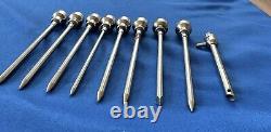 Set of 9 Dyonics Laparoscopic Instruments