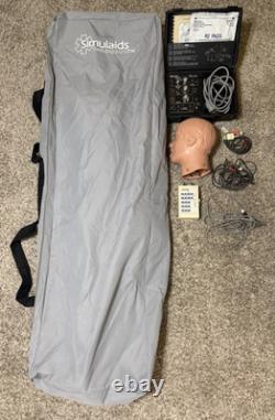Simulaids STAT ALS Medical Training Manikin ECG Simulator REDI PACE + Extras