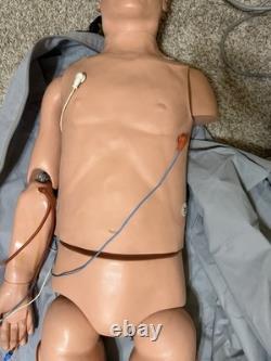 Simulaids STAT ALS Medical Training Manikin ECG Simulator REDI PACE + Extras