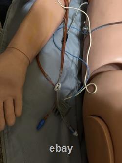 Simulaids STAT ALS Medical Training Manikin ECG Simulator REDI PACE + Extras