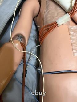 Simulaids STAT ALS Medical Training Manikin ECG Simulator REDI PACE + Extras