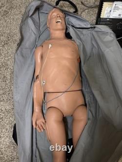 Simulaids STAT ALS Medical Training Manikin ECG Simulator REDI PACE + Extras
