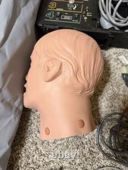 Simulaids STAT ALS Medical Training Manikin ECG Simulator REDI PACE + Extras