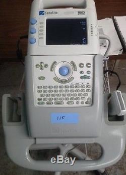 SonoSite 180 Plus Portable Ultrasound with L38/10-5 MHz Transducer and Stand