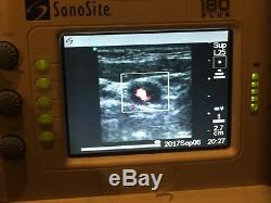 Sonosite 180 PLUS ultrasound with L25/10-5 mHz transducer