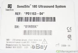 Sonosite 180 Portable Ultrasound System with 5 MHz Linear Transducer
