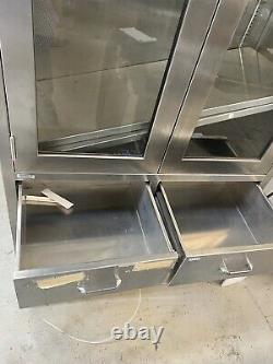 Stainless Steel Medical Storage Cabinet Medical Equipment