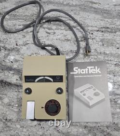 StatTek Bio-Dynamics BMC Glucose Analyzer Vintage 1981 Collectors Medical