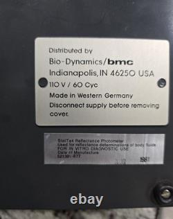 StatTek Bio-Dynamics BMC Glucose Analyzer Vintage 1981 Collectors Medical