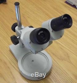 Stereo microscope with stand eschenbach x2 x20 dissecting SMD electronics