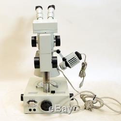 Stereomikroskop Technival 2 Carl Zeiss Jena m. Seltenem Durchlicht-Tisch (S012)