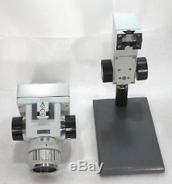Stereomikroskop Zeiss Jena Technival 2 Vergr. 5x-125x mit Stativ + Okularen