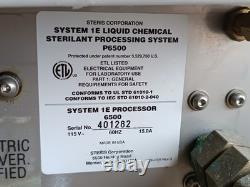 Steris P6500 Tabletop 1E Liquid Chemical Med. Device Sterilant Processor System