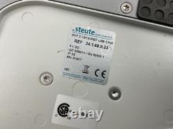 Steute MKF 2 1 S/1 S-MED USB GP26 Two-Pedal Medical Foot Switch 34.1.68.9.33