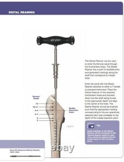 Stryker 1101-2200 Orthonomic Large T-Handle Femoral Head Extractor opening canal