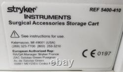 Stryker, 5400-410, Surgical Accessories Storage Cart