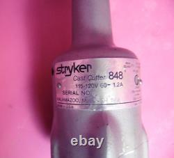 Stryker 855/848 Plaster Surgical Vacuum & Cast Cutter Medical Equipment System