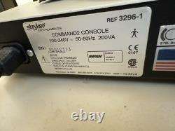 Stryker Command 2 Dental Unit With Foot Pedal