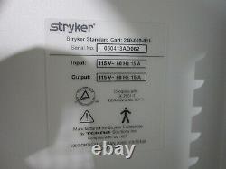 Stryker Standard Endoscopy Medical Equipment Cart WithGlass Doors Mod 240-099-011