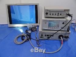Stryker Tower with 988 Camera 40L Insufflator Vision Elect 26 X-6000 Endoscopy