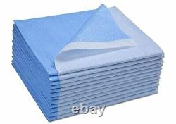 TIDI Avalon Papers Single-Use Medical Equipment Drape Blue 40 x 60 Pack of