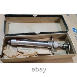 The H E Hamilton Syringe No 701 Vintage Medical Glass Metal