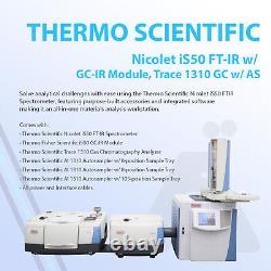Thermo Scientific Nicolet iS50 FT-IR withGC-IR Module, Trace 1310 GC with AS