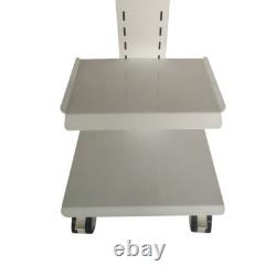 Three-Layer Mobile Dental Trolley Cart Built-in Socket Medical Trolley Equipment