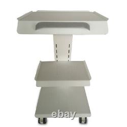 Three Layers Lab Dental Mobile Trolley Medical Cart Salon Equipment & Foot Brake