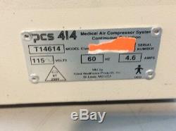 Timeter PCS 414 Air Compressor #4, T14614, Medical, Healthcare, Hospital Equip