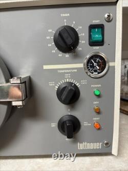 Tuttnauer Autoclave 1730 Valueklave Steam Sterilizer