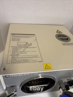 Tuttnauer Autoclave 1730 Valueklave Steam Sterilizer