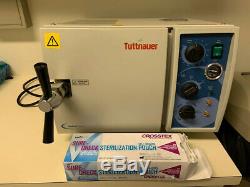 Tuttnauer Autoclave 7x13 for sterilization of medical or dental equipment