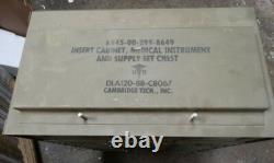 US Military Medical Instrument & Supply Set Chest Insert NSN6545-00-299-8649