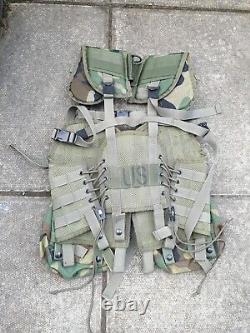 US Woodland Modular Lightweight Load Carrying Equipment Medical Molle Waistcoat